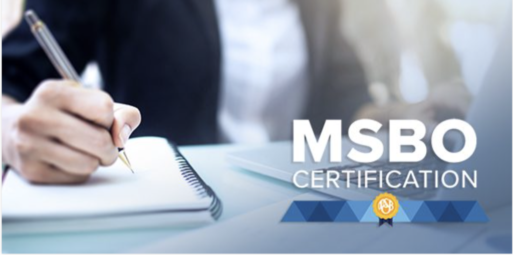 MSBO Certification