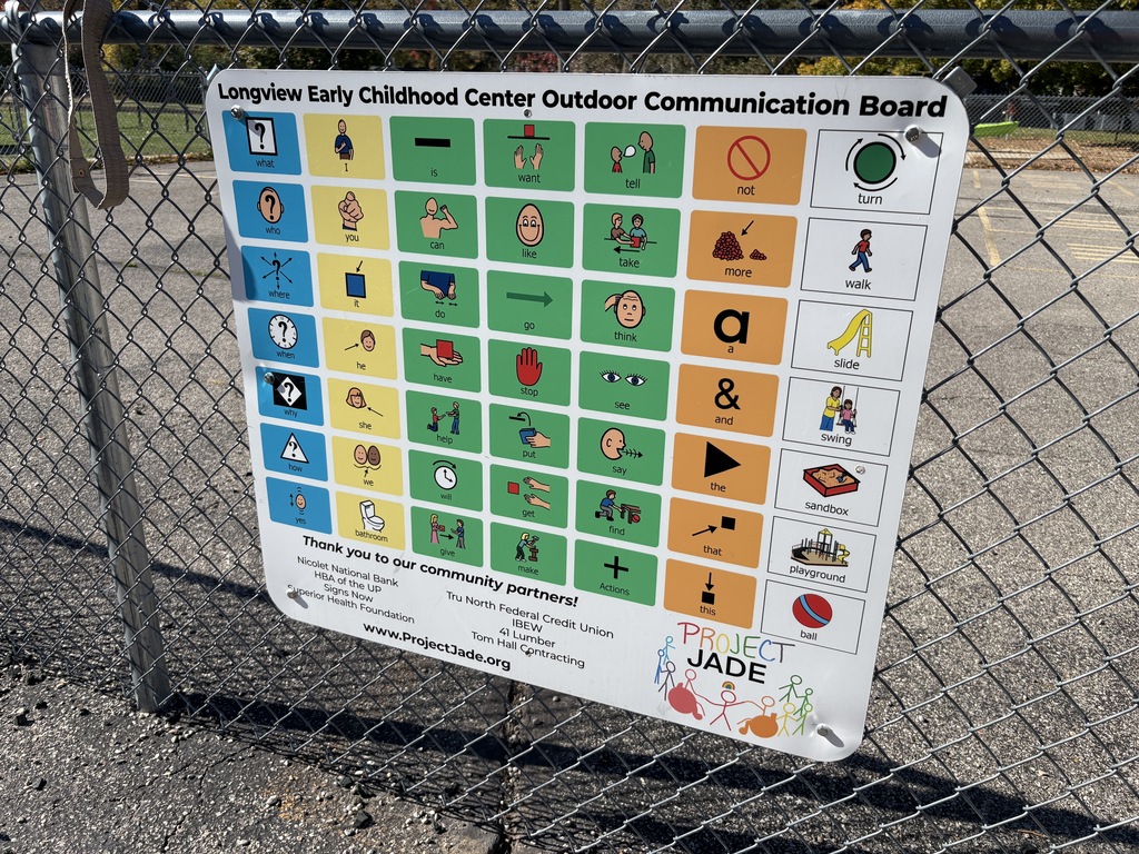 Communication Board at Longview