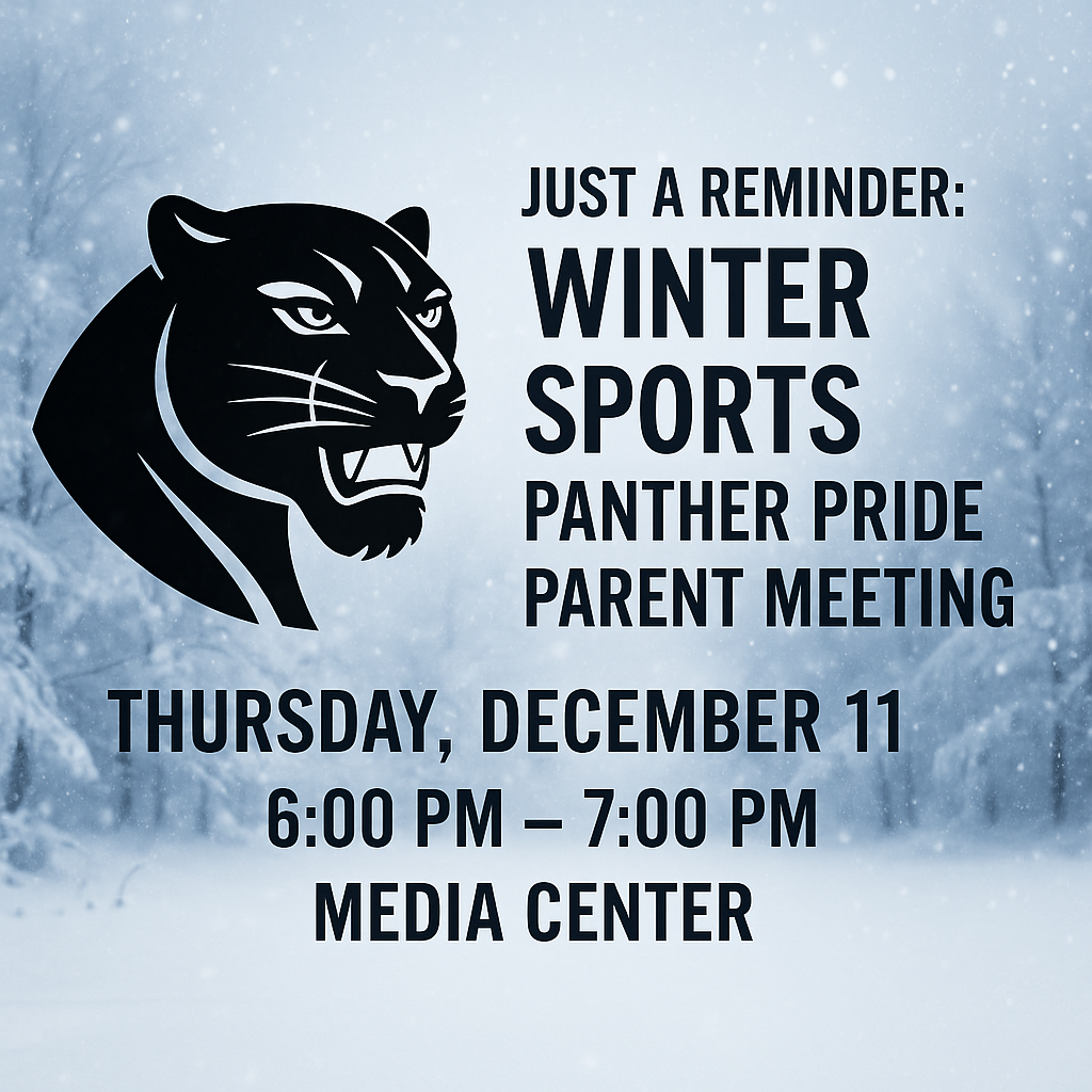 Winter Panther Pride Parent Meeting
