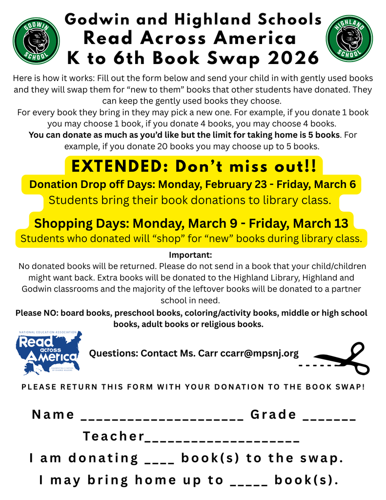 book swap flyer