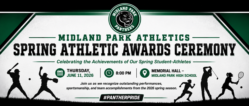 Spring Athletic Awards – June 11th at 8:00 PM