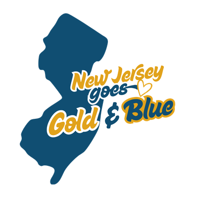 blue and gold