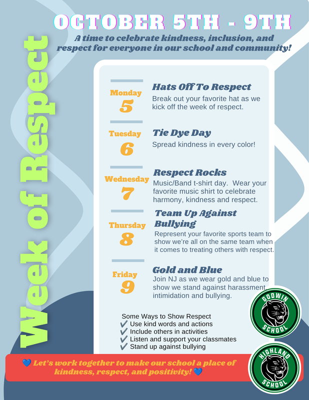 week of respect flyer