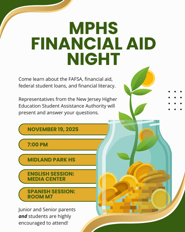 Financial Aid Night Flyer