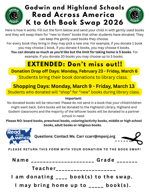 book swap flyer
