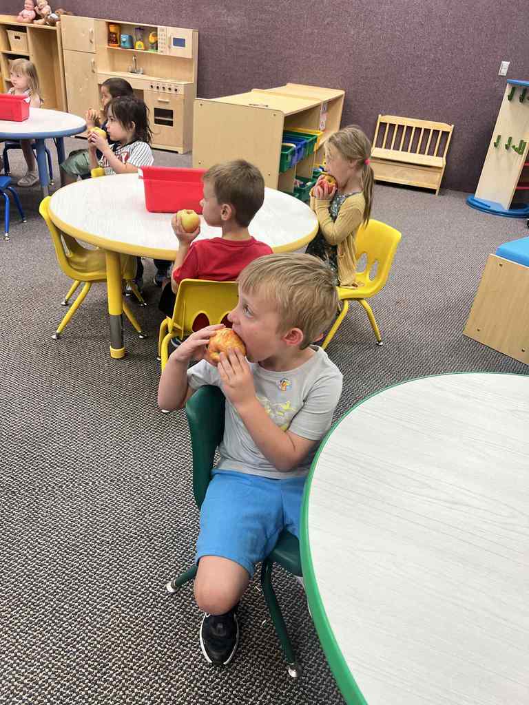 eating apples