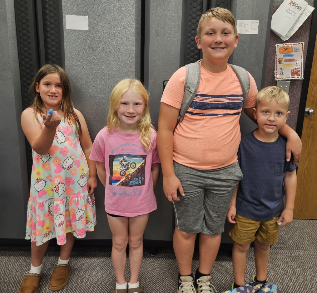 some raffle ticket winners!