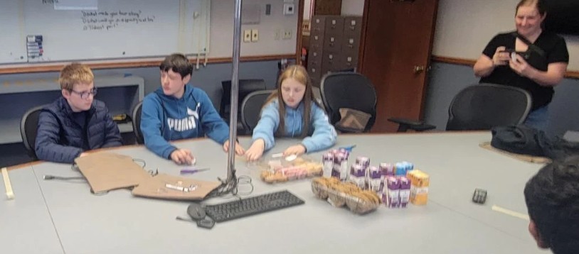 making a plan for the tower