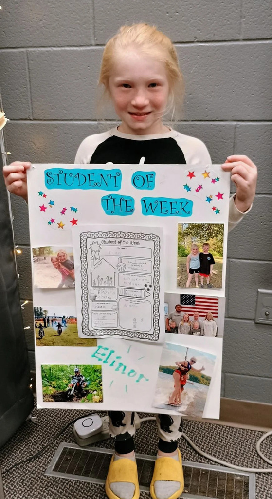 elinor is student of the week