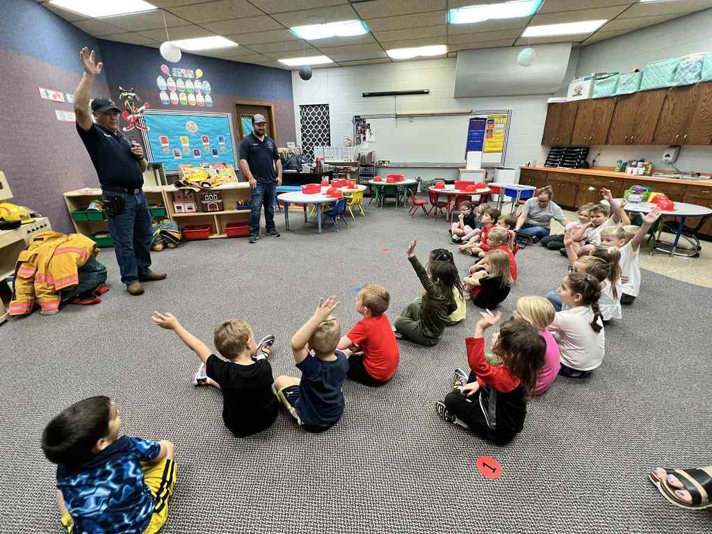 learning about fire safety 