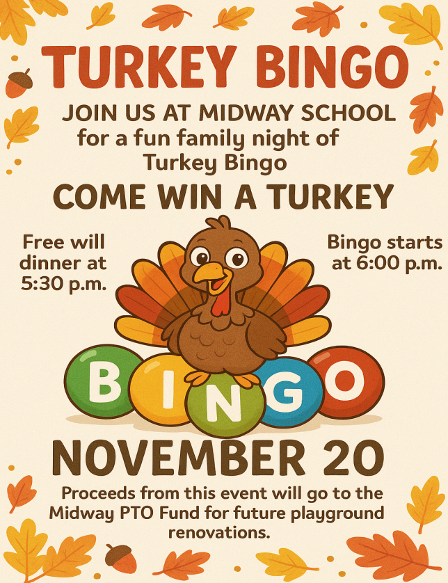 Turkey Bingo