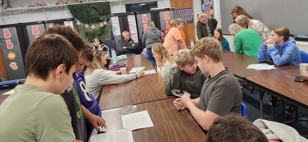 kids sharing their stories.