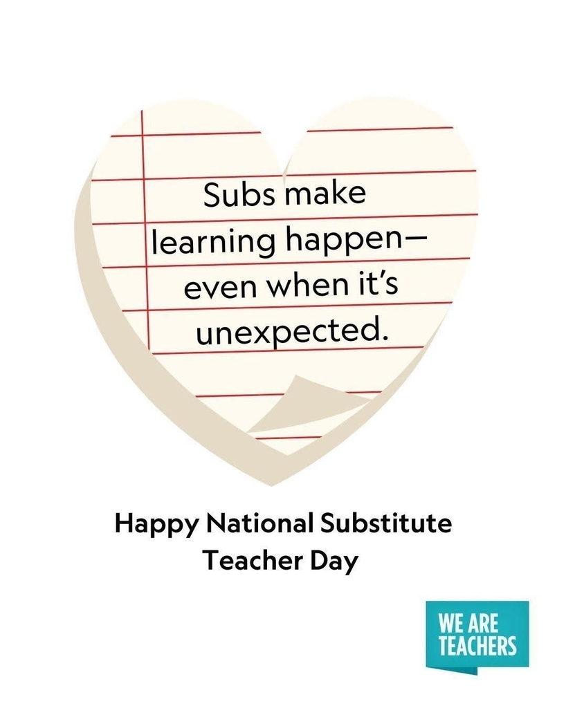 substitute teacher day