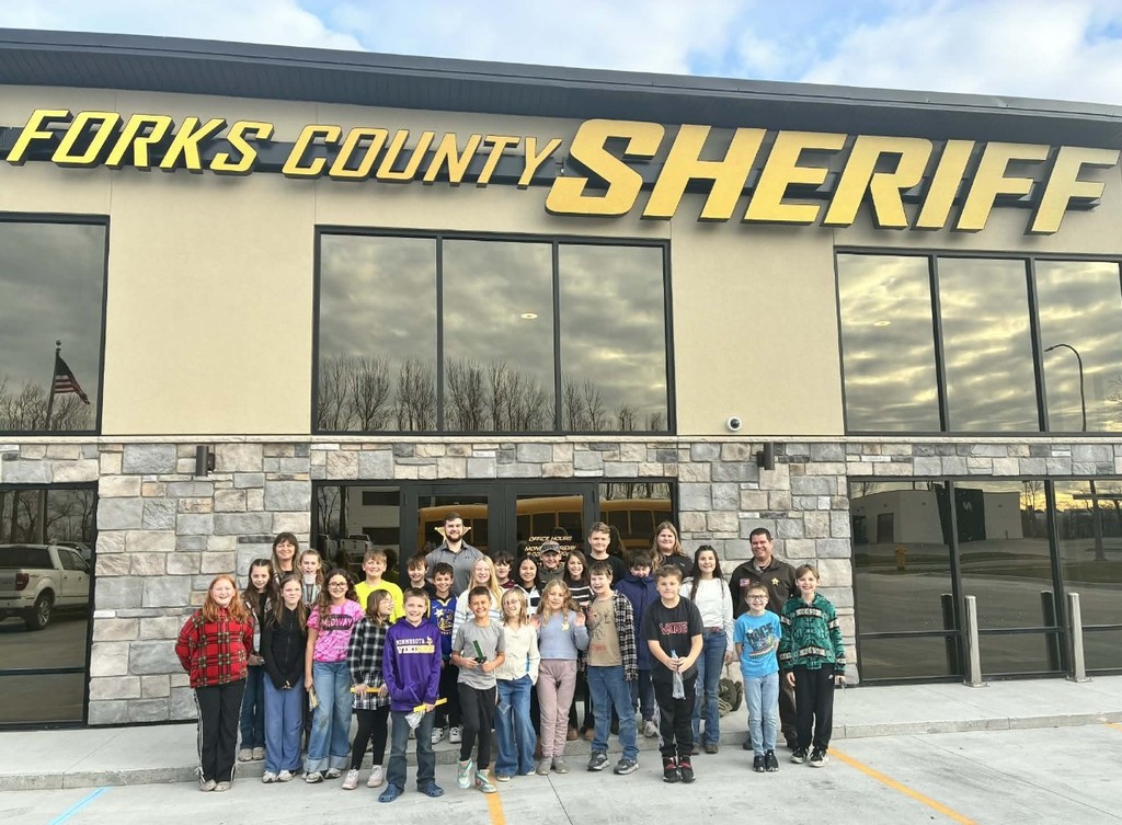 the students at the Grand Forks County Sheriff Department