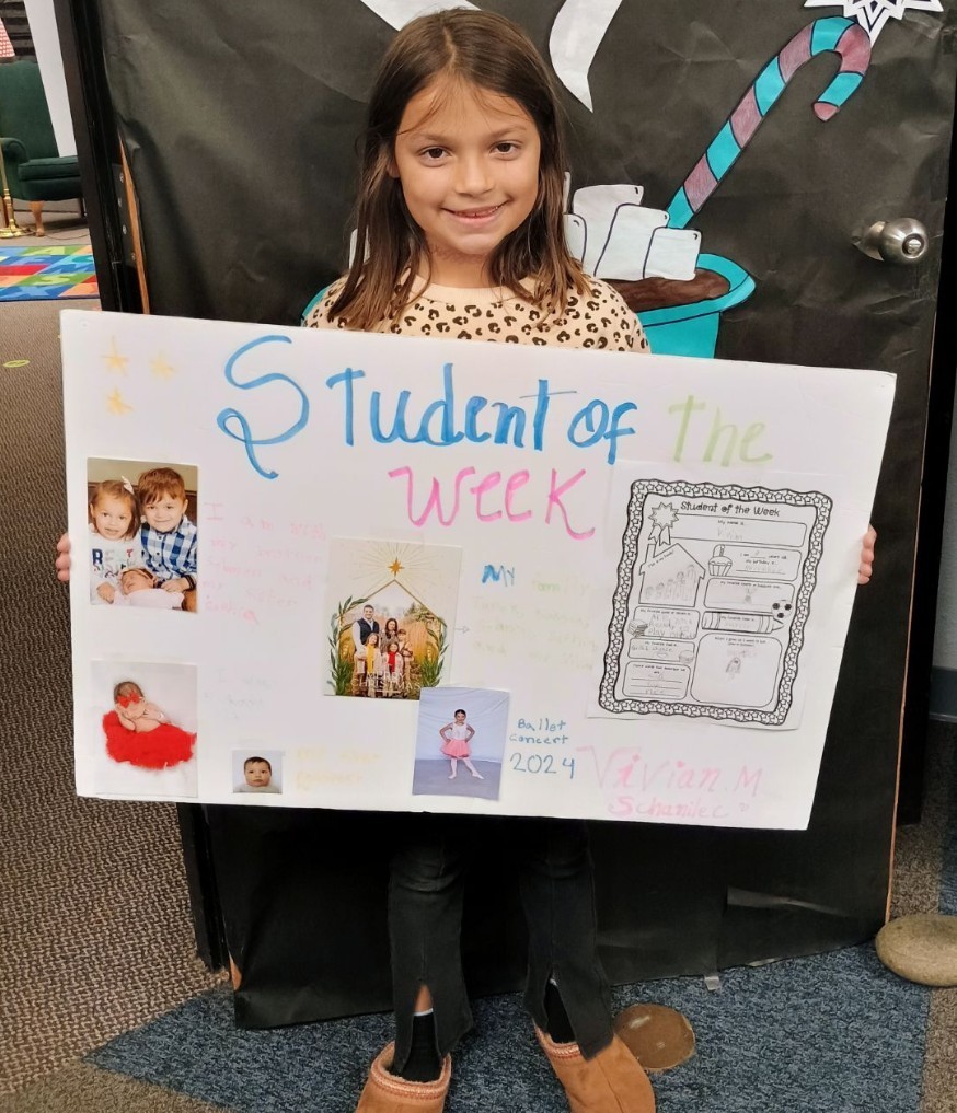 a girls student of the week