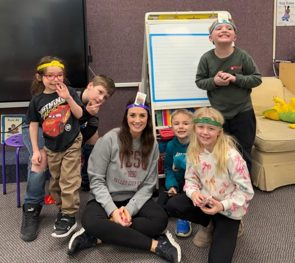 Mrs berry's group playing games