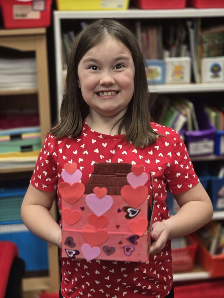 a girl and her heart box