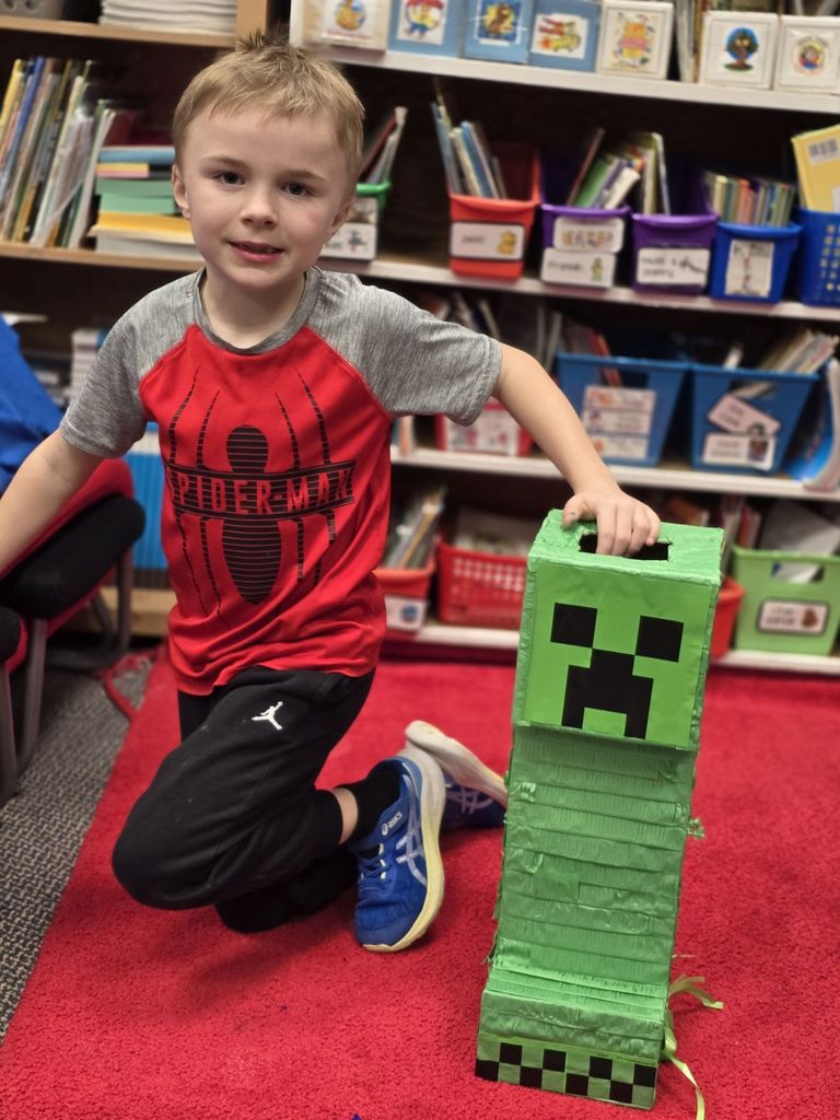 a boy and his creeper