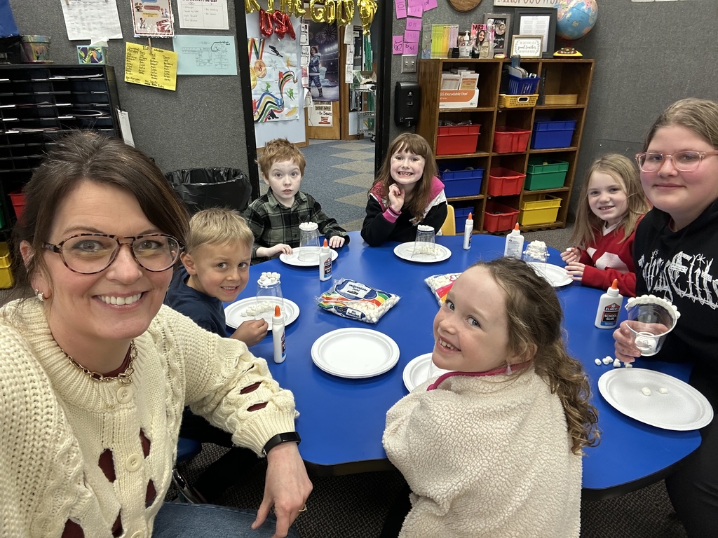 Mrs os group making igloos