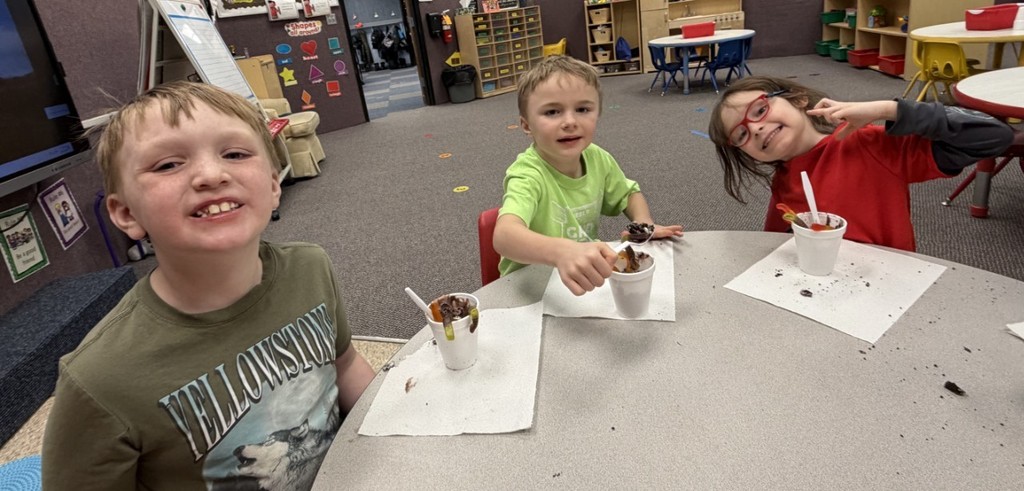 this group made dirt cups