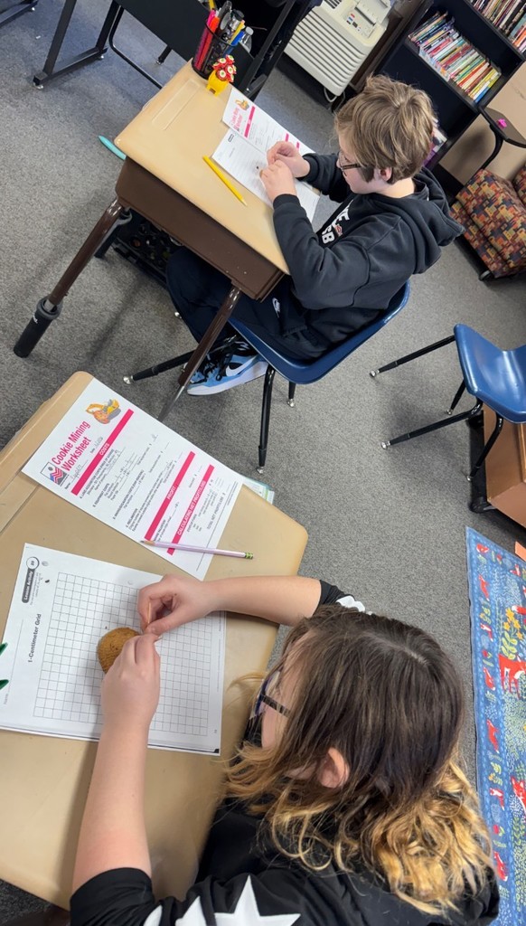 2 kids mining cookies