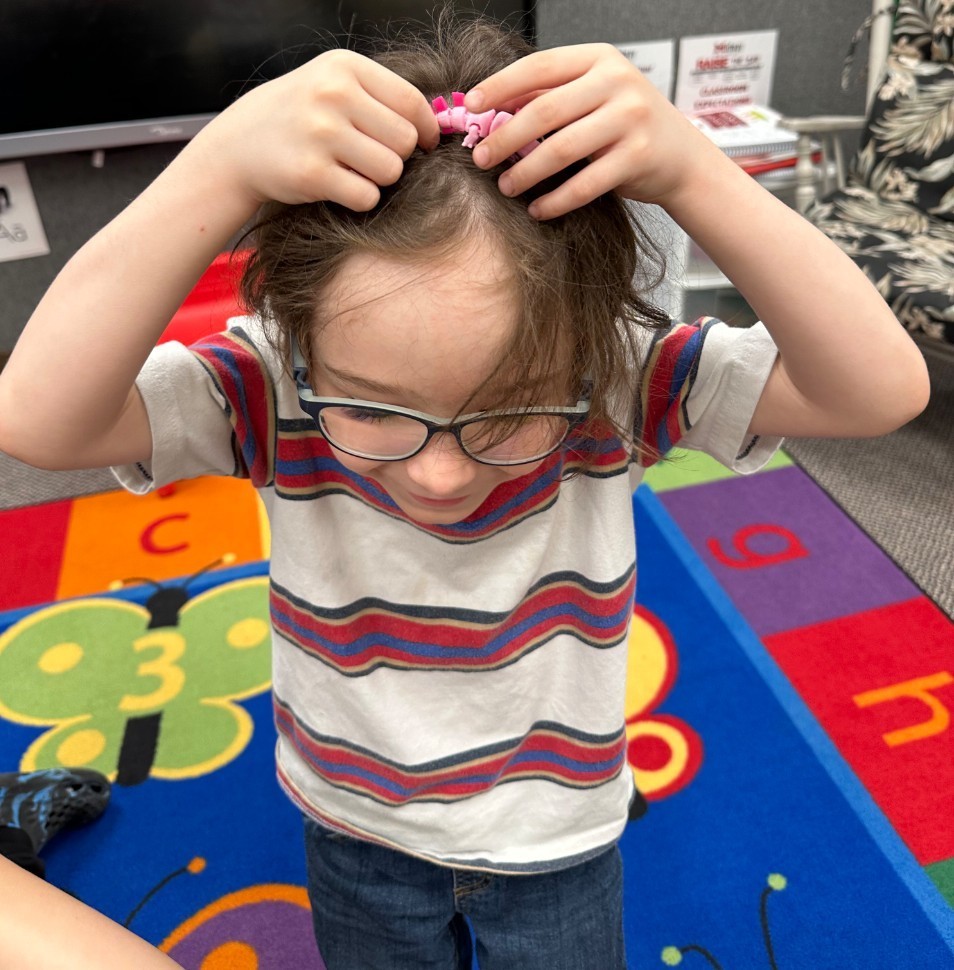a boy with his animal