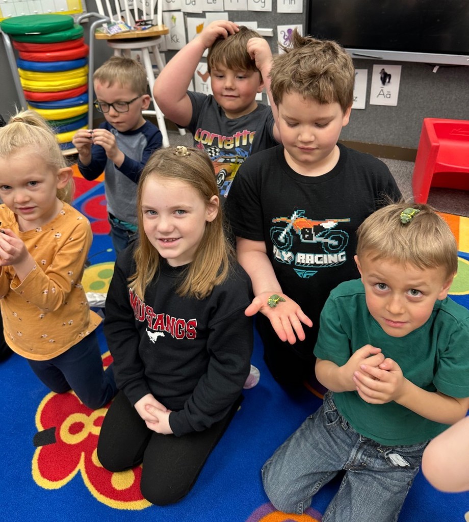 kids with their animals