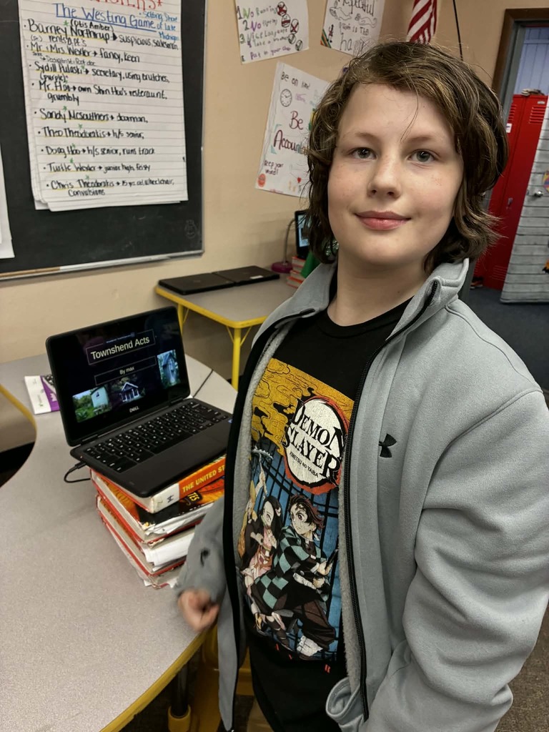 a boy and his presentation