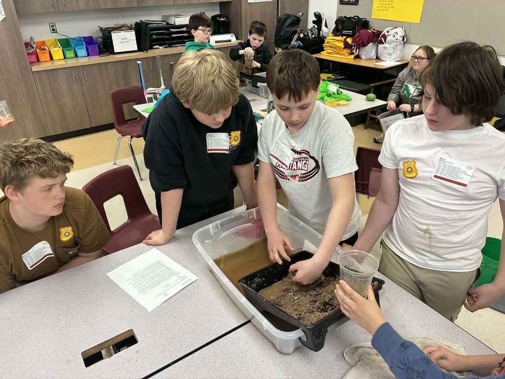 Boys digging in the dirt