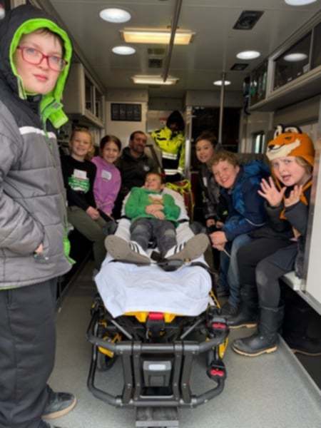 the kids in the ambulance 