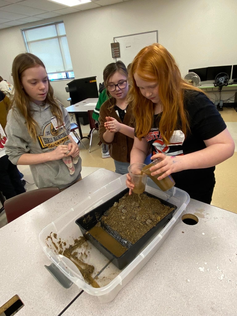 the girls in the mud