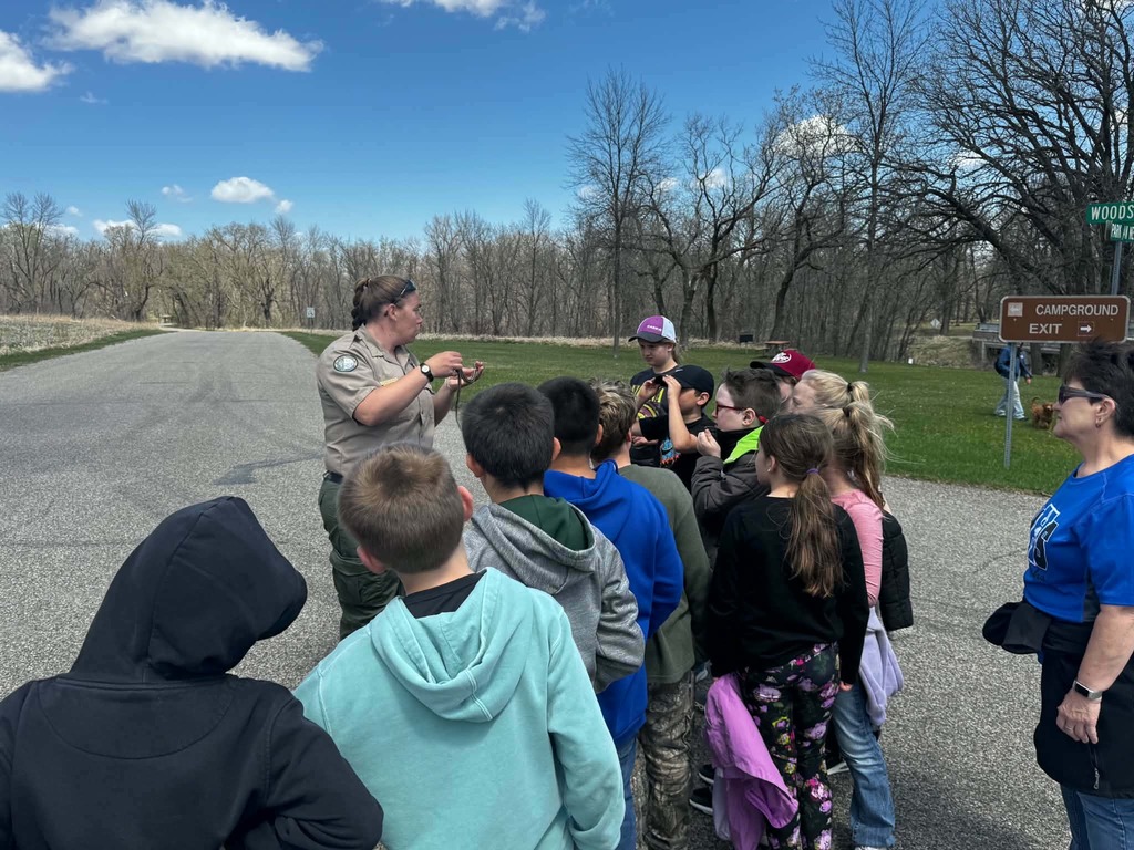 learning about the hike