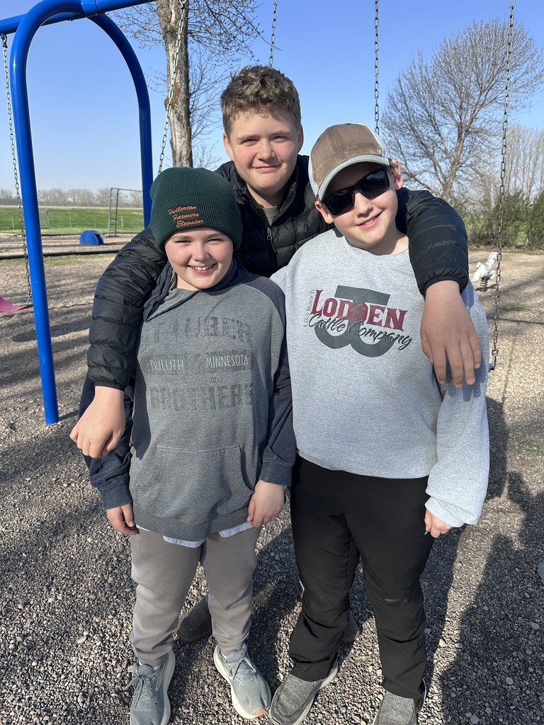 3 friend on the playground