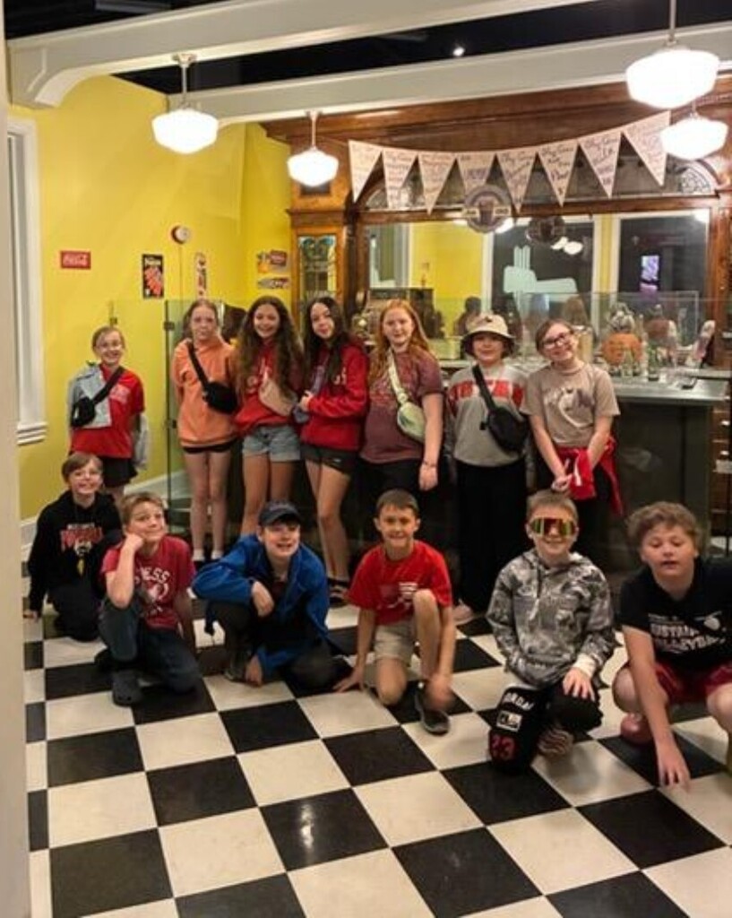 in the soda shop