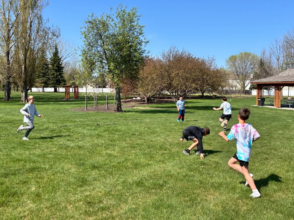 playing at the park