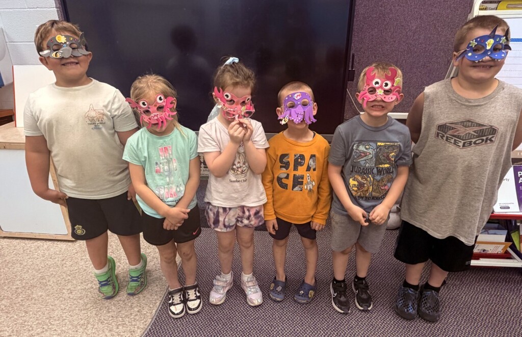 kids with their ocean masks