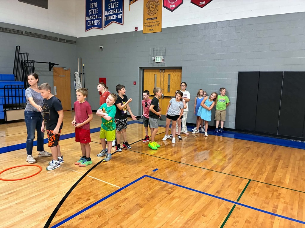 kids getting ready to play