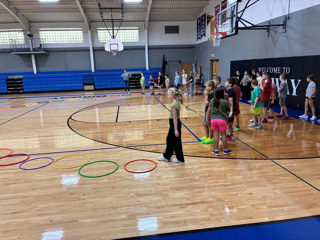 the kids waiting to play
