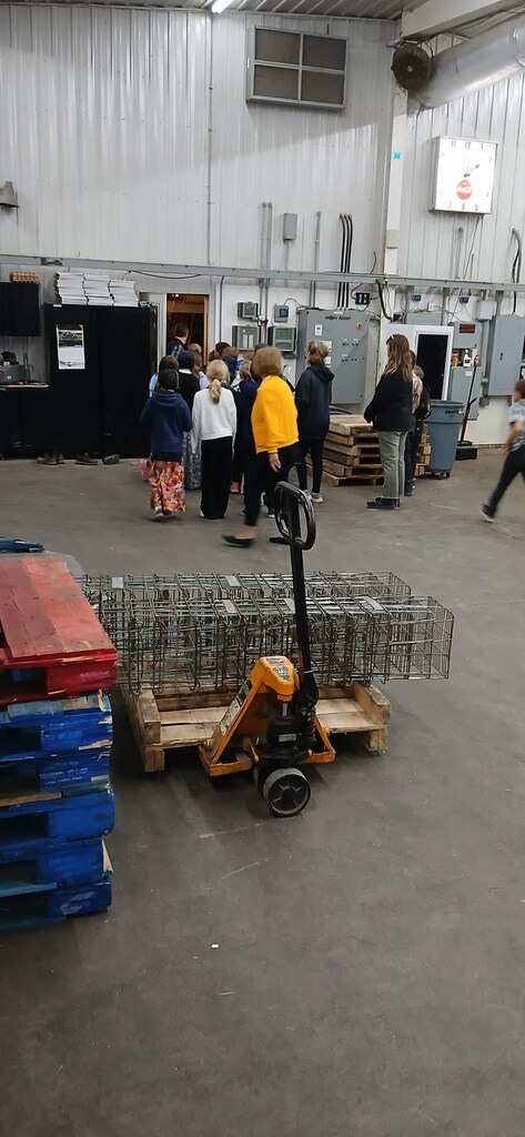 touring the egg factory
