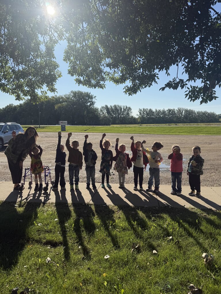 the kids and their apples