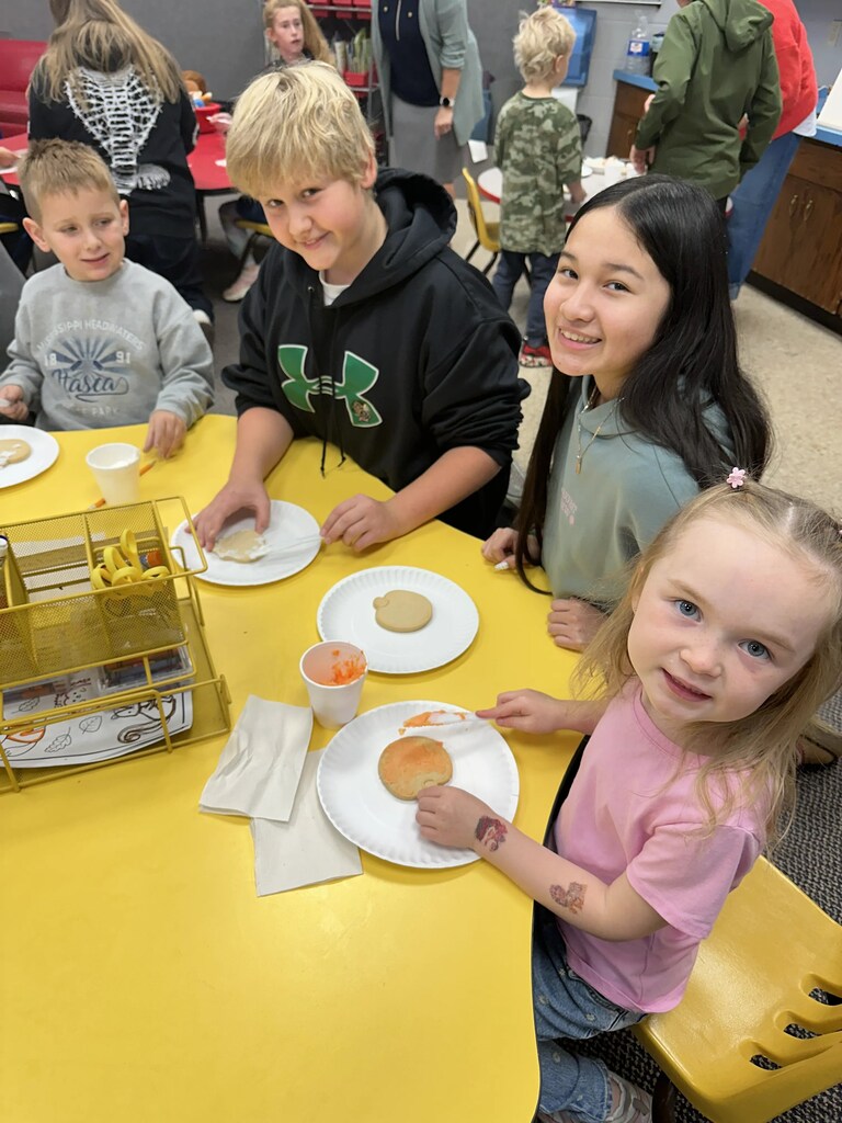 kids and their cookies