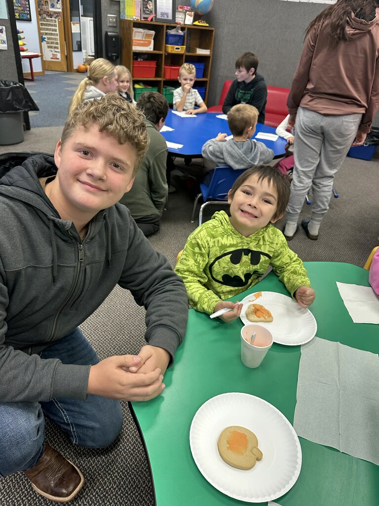 2 boys and their cookies