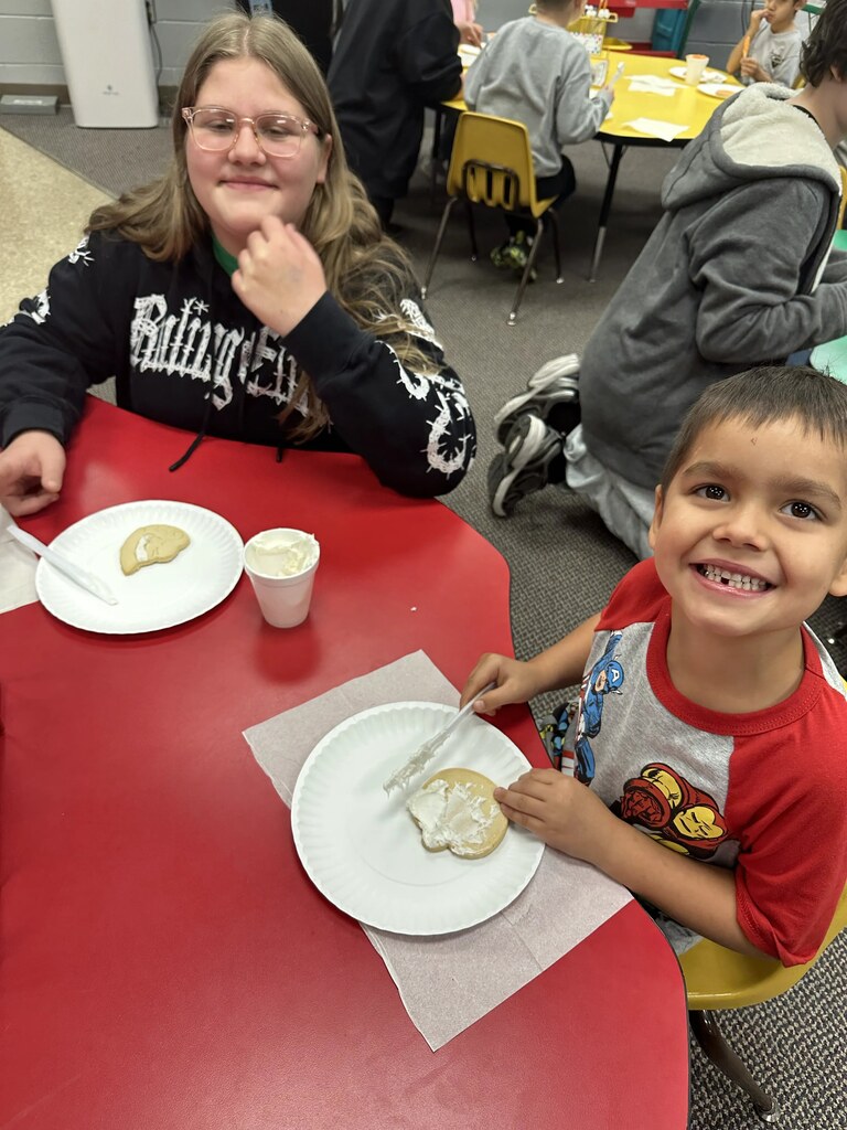 kids and their cookies