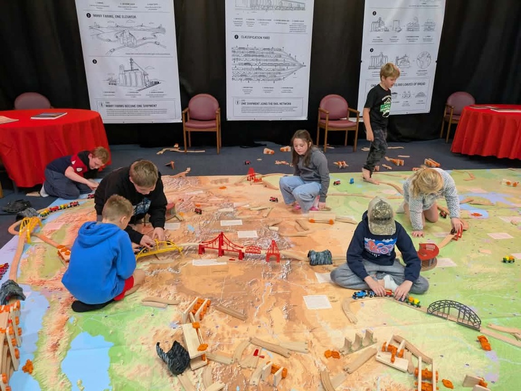 building on the map
