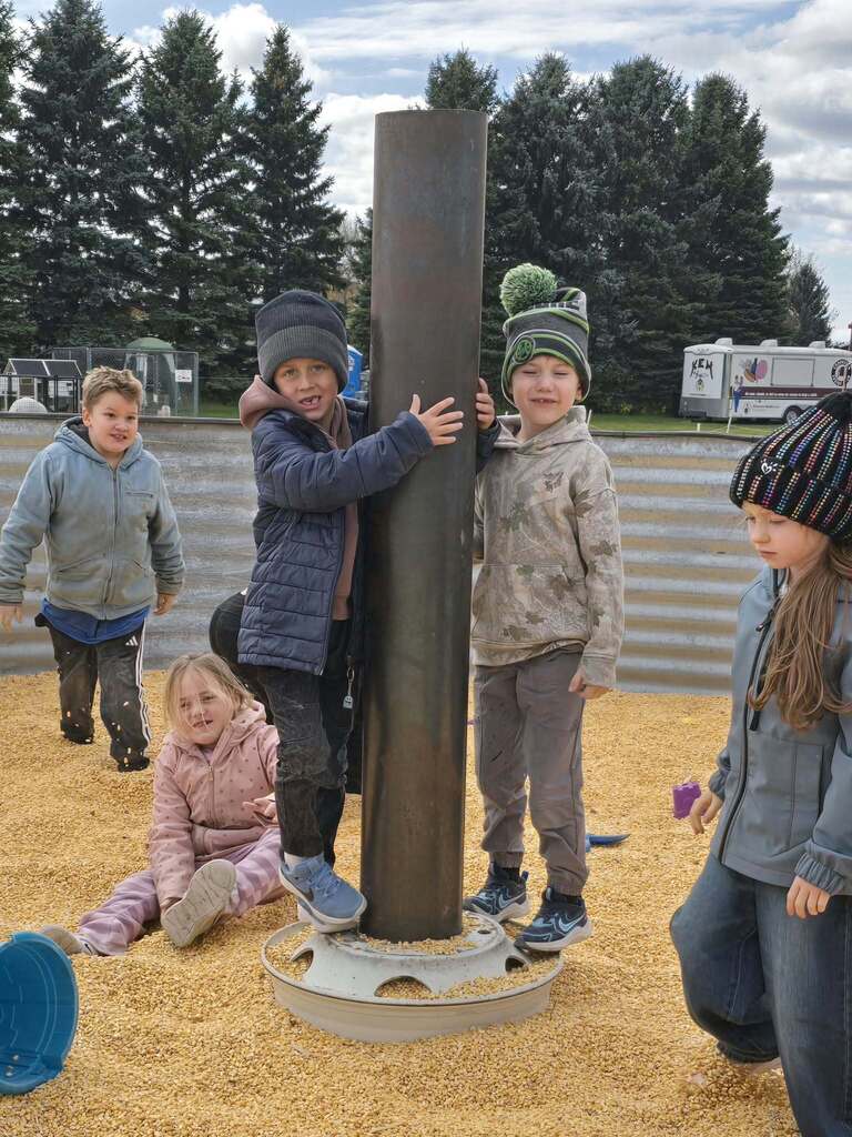 kids in the corn