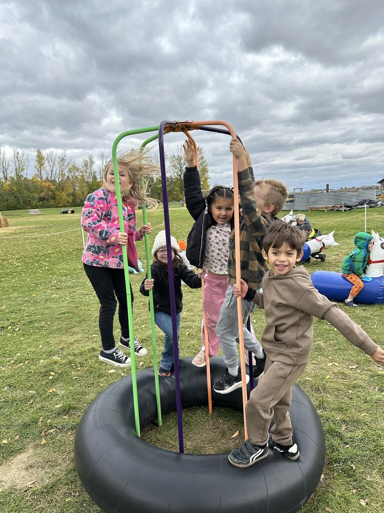 kids hanging out