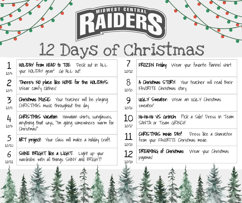 12 Days of Christmas