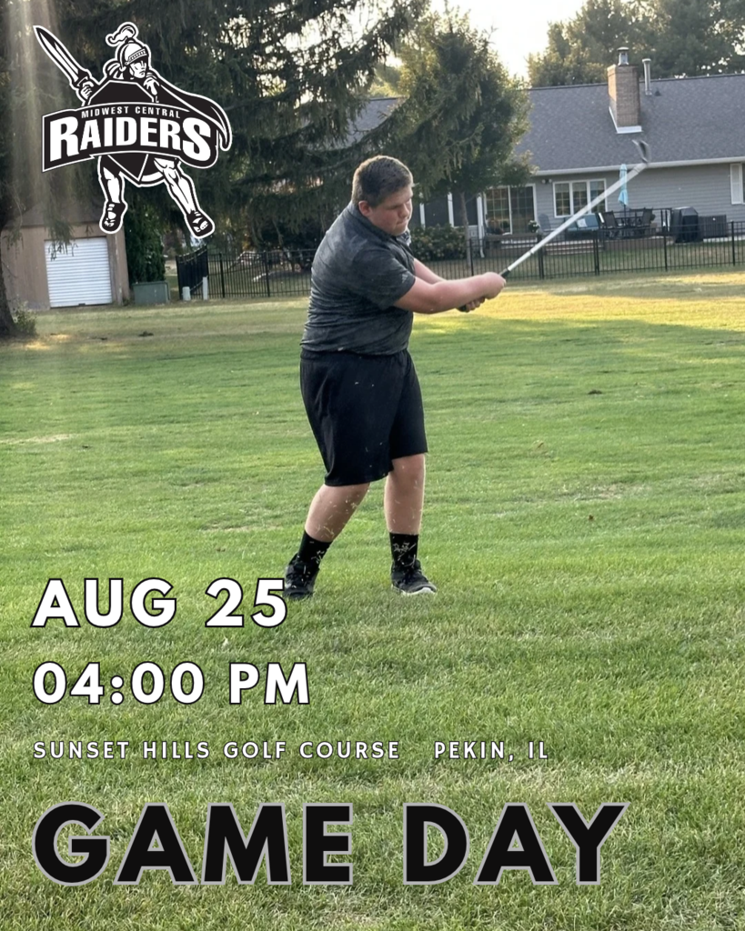 Aug. 25, Golf at Sunset Hills vs. Tremont