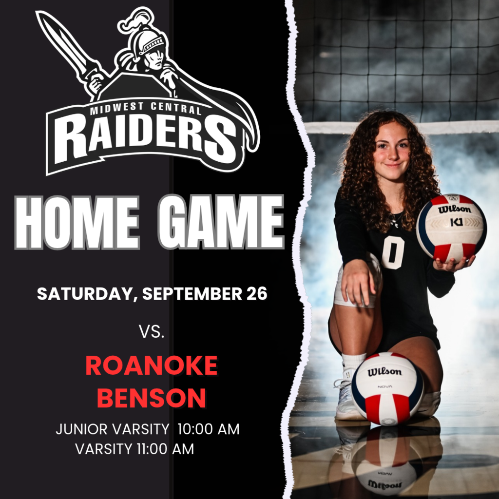 Sept 26 Volleyball Game Day Post