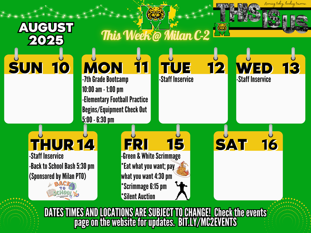 This Week @ Milan C-2